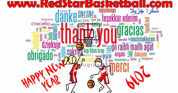 Red Star – 2018 – basketball stars – THANK YOU