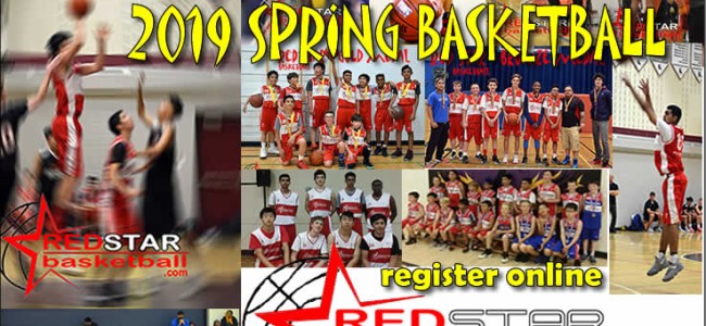 Red Star Basketball, Registration open for 2019 SPRING SEASON (competitive & development program)